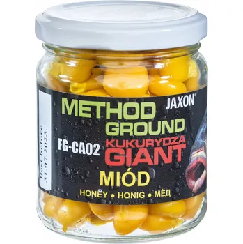 Návnadová surovina Kukuřice GIANT JAXON METHOD GROUND 125G MED