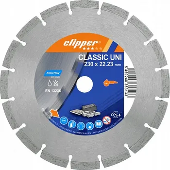 Řezný kotouč NORTON CLASSIC UNI diamantový kotouč 22,2/230 mm