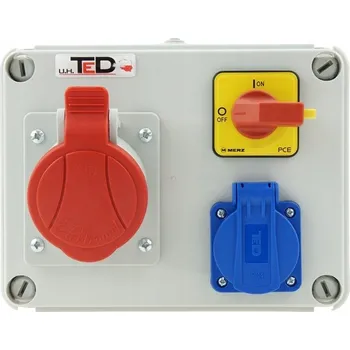 Rozvaděč Rozvaděč TED 400 V IP44 16 A