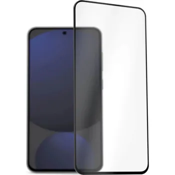 3x Picasee 3D zahnuté ochranné sklo pro Samsung Galaxy S25+ 5G - černé - 2+1 zdarma