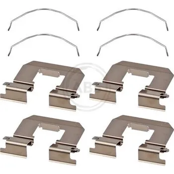 Přislušenství brzdového systému Sada příslušenství, obložení kotoučové brzdy A.B.S. 0160Q