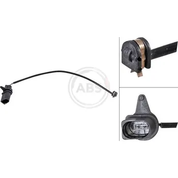 Brzdová destička Výstražný kontakt, opotřebení obložení A.B.S. 39647