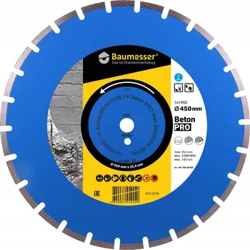 Řezný kotouč Diamantový kotouč 1A1RSS 450 mm BETON PRO