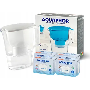 Filtrační konvice FILTRAČNÍ KONVICE AQUAPHOR 2,5L TIME + 4 FILTRY MAXFOR PLUS