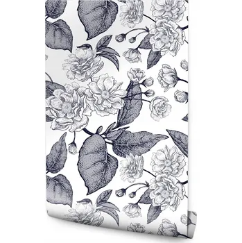 Fototapeta Tapeta do ložnice květiny listy větve rostliny