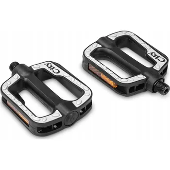 Pedál na kolo Platformové pedály Kross City Antyslip černé