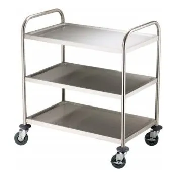 Servírovací stolek Servírovací vozík se 3 policemi INVEST HORECA BDR3-2