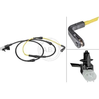 Brzdová destička SNÍMAČ OPOTŘEBENÍ BRZDOVÝCH DESTIČEK PŘEDNÍ 39931 A.B.S. JAGUAR