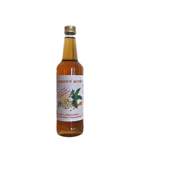 Sirup Jiří Straka - ZDRAVÝ VĚK Bylinný sirup bezový květ 500 ml