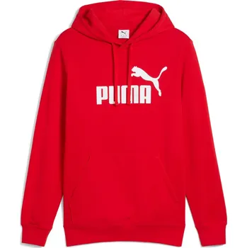 Pánská mikina Pánská Mikina PUMA ESS NO. 1 LOGO HOODIE TR 68257211 – Červená L