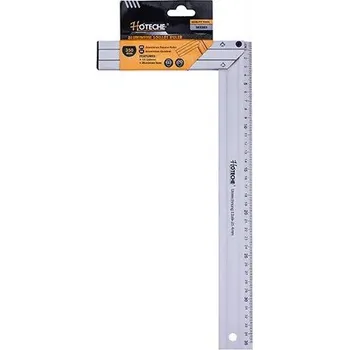 Úhloměr Úhelník truhlářský Al 16”/400 mm HOTECHE (282204)