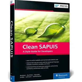 Technika Clean SAPUI5 - Bertolozi, Daniel [EN] (2023, Firma, Rheinwerk Verlag GmbH)