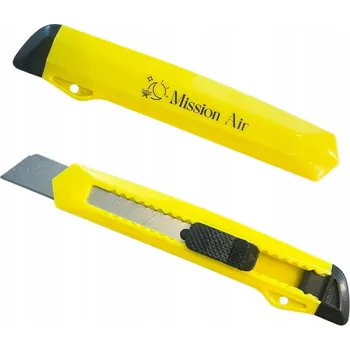 Pracovní nůž NŮŽ S ODLAMOVACÍM OSTŘÍM 18MM tapetovací nůž pro introligátory Mission Air