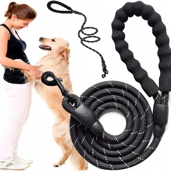 Vodítko pro psa SILNÉ VODÍTKO VODÍTKO 3M, REFLEXNÍ EXTRA SILNÁ ODOLNÉ