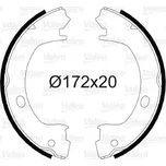 Sada brzdových čelistí, parkovací brzda VALEO 564057