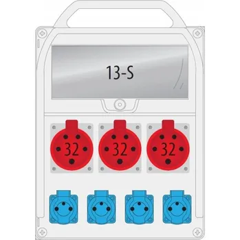 Rozvaděč Rozvaděč Pawbol 400 V IP44 32 A