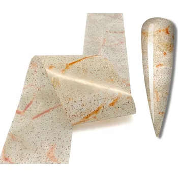 FÓLIE na nehty 100cm x 4cm - MARMOROVÝ vzor