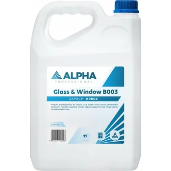 Čisticí prostředek na okna ALPHA čistič na okna a zrcadla 5l