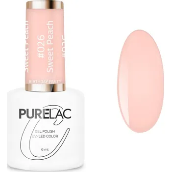 Přípravek na nehty Purelac Hybridní Lak 6 ml - #026 Sweet Peach (Sladká Broskev)