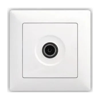 vypínač a zásuvka Zásuvka TV koncová VISAGE SIMPLE bílá