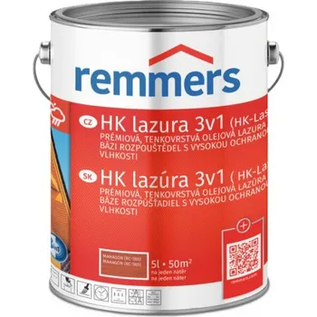 lazura Remmers HK Lasur 3v1 10 L, Barevné odstíny 2253 - kastanie Remmers