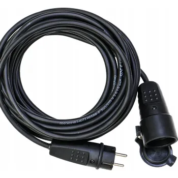 Napájecí kabel Prodlužovací Kabel pro stavební dílnu gumový OW 3x1,5 5 m