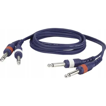 Audio kabel Kabel jack 6,3 mm - jack 6,3 mm DAP Audio FL226 6 m