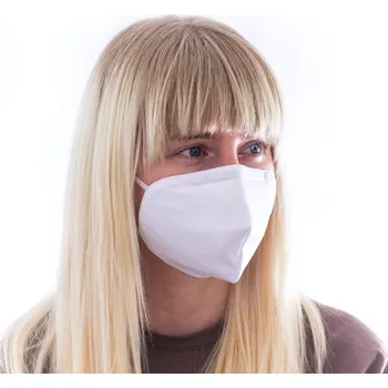 Plynová maska Ochranná maska s FFP3 filtrem Fusakle Bílá