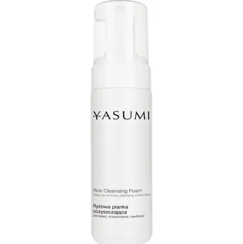 Yasumi rýžová čisticí pěna na obličej, 150 ml