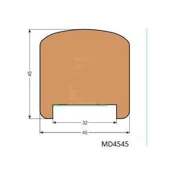 Madlo dřevěné MD4545 45x45x2500 mm
