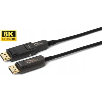 Video kabel MicroConnect Premium Optický Mini DP-DP Kabel