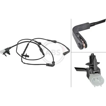 Brzdová destička Výstražný kontakt, opotřebení obložení A.B.S. 39917