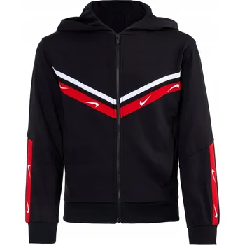 Chlapecké oblečení Dětská mikina Nike Sportswear Club na zip, černá, velikost S