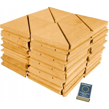 Tuhé palivo Transwood odřezky dubových parket 9 kg