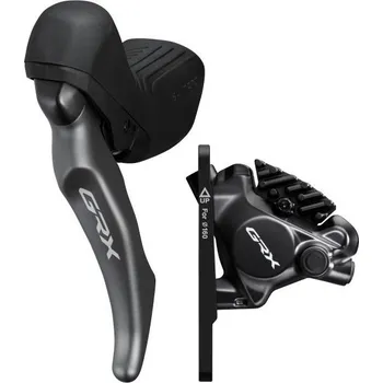 Brzda na kolo Řadící+brzdové páky Shimano GRX ST-RX8202 2x12 kotouč./hydr. L+P