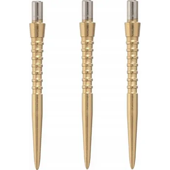 Příslušenství pro šipky HROTY TARGET STORM NAŘEZANÉ ZLATÉ 30 MM 251