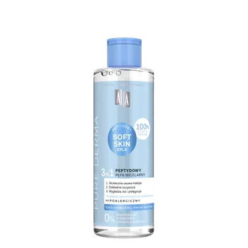 Micelární voda AA Pure Derma peptidový micelární odličovač 3v1, 200 ml