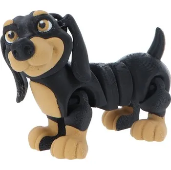 Jezevčík černá dekorace