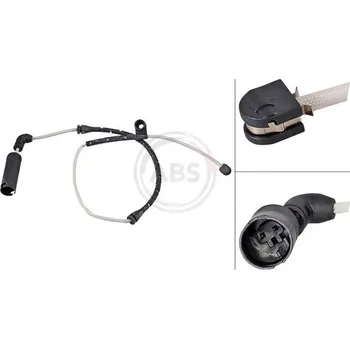 Brzdová destička Výstražný kontakt, opotřebení obložení A.B.S. 39650