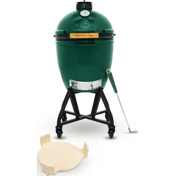 Zahradní gril Big Green Egg Medium+intEGGrovaný stojan+convEGGtor
