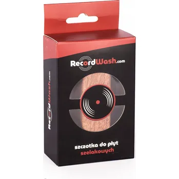 Kartáč na šelakové desky Record Wash + čisticí roztok
