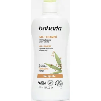 Šampon BABARIA gel-šampon 2v1 KONOPNÝ 200 Ml