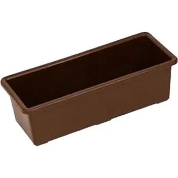 Truhlík Truhlík plastový 40 cm hnědý