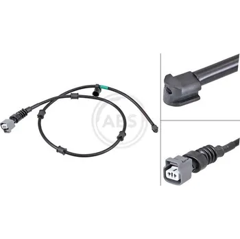 Brzdová destička Výstražný kontakt, opotřebení obložení A.B.S. 39806