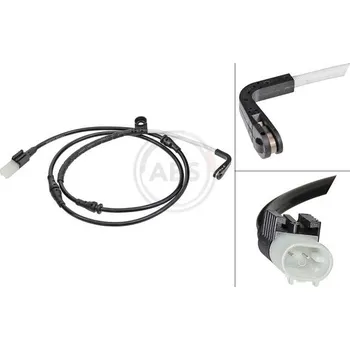 Brzdová destička Výstražný kontakt, opotřebení obložení A.B.S. 39763