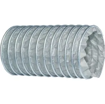 Hubice k vysavači HADICE CLIP VINYL B - šedá hadice pro odsávání vzduchu a kouře, -30/+100°C, 0,25 mm, průměr 315 mm