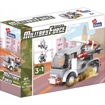 ostatní stavebnice Stavebnice: Vojsko. 98 dílků. Alleblox 492857
