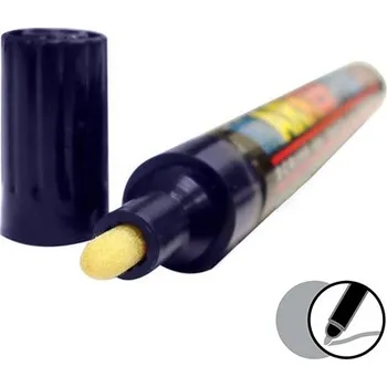 Popisovač akrylový Marker TECH stříbrná / široký hrot 10 ml