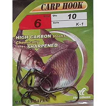 Rybářský háček Hayabusa - Háčky s očkem serie K1 - vel. 2