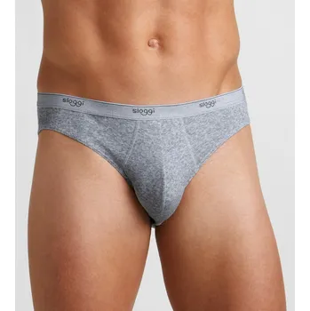 Slipy Pánské slipy Sloggi men Basic Mini šedé BLACK COMBINATION 5